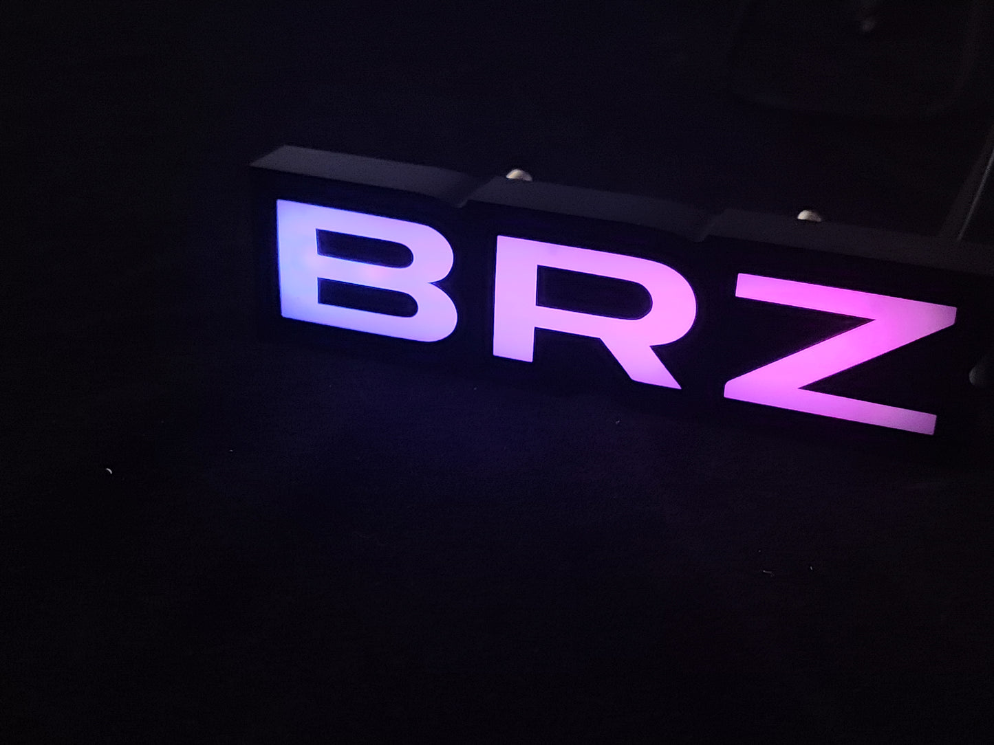 TuneAgent Flow LED RGB "BRZ" Emblem