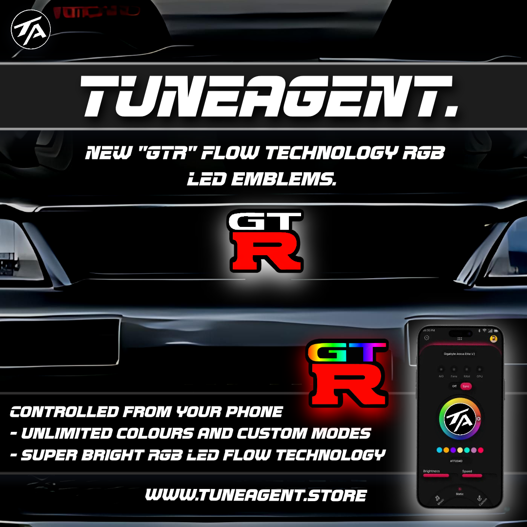TuneAgent Flow LED RGB "GTR" Emblem