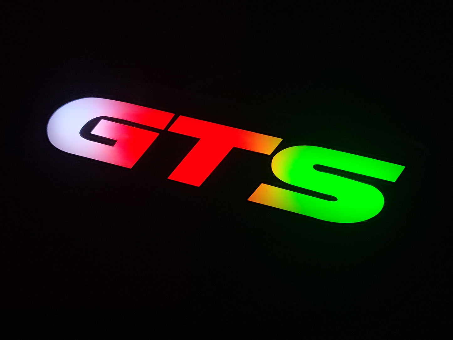 TuneAgent Flow LED RGB "GTS" Emblem
