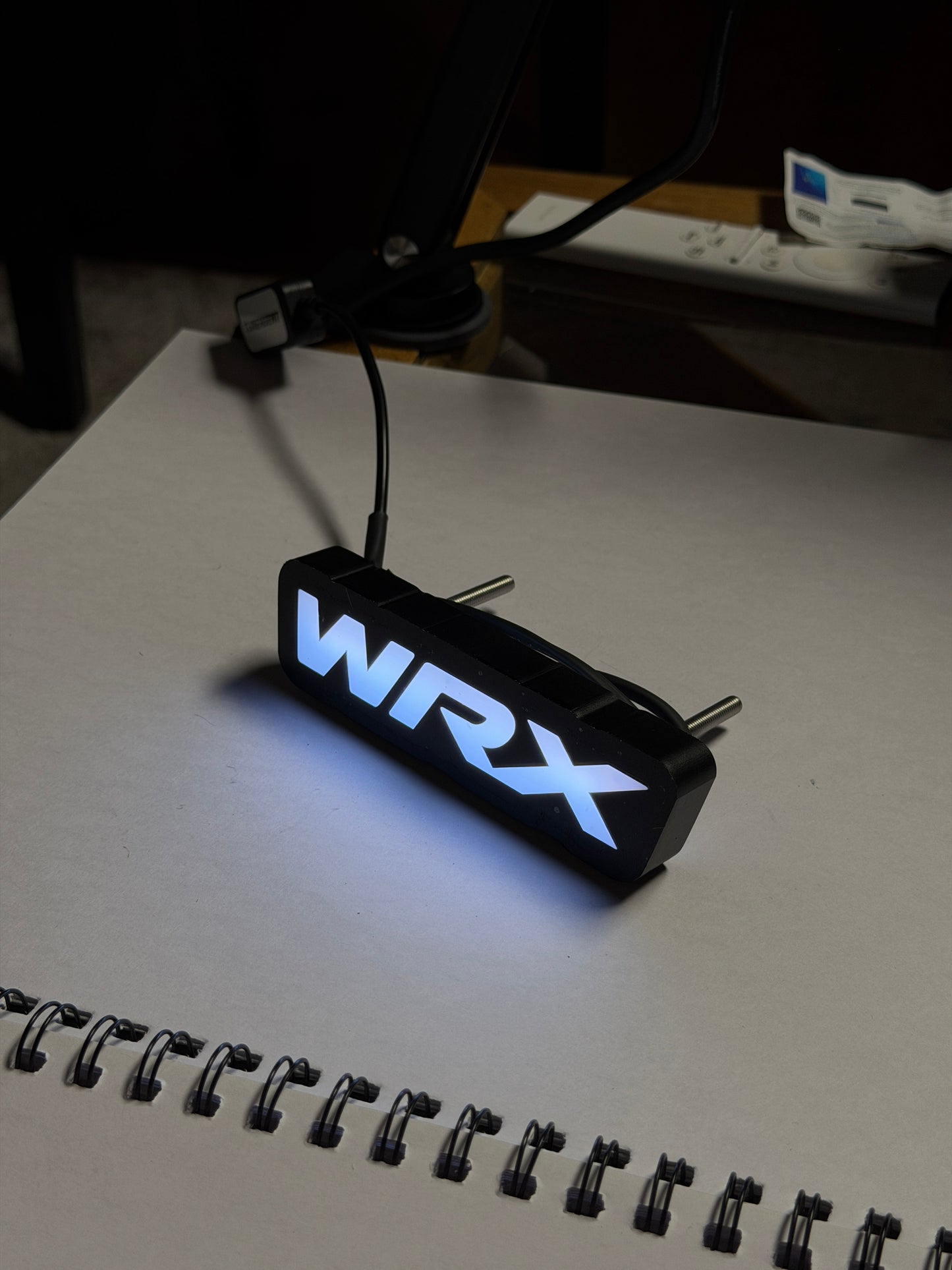 TuneAgent Flow LED RGB "WRX" Emblem