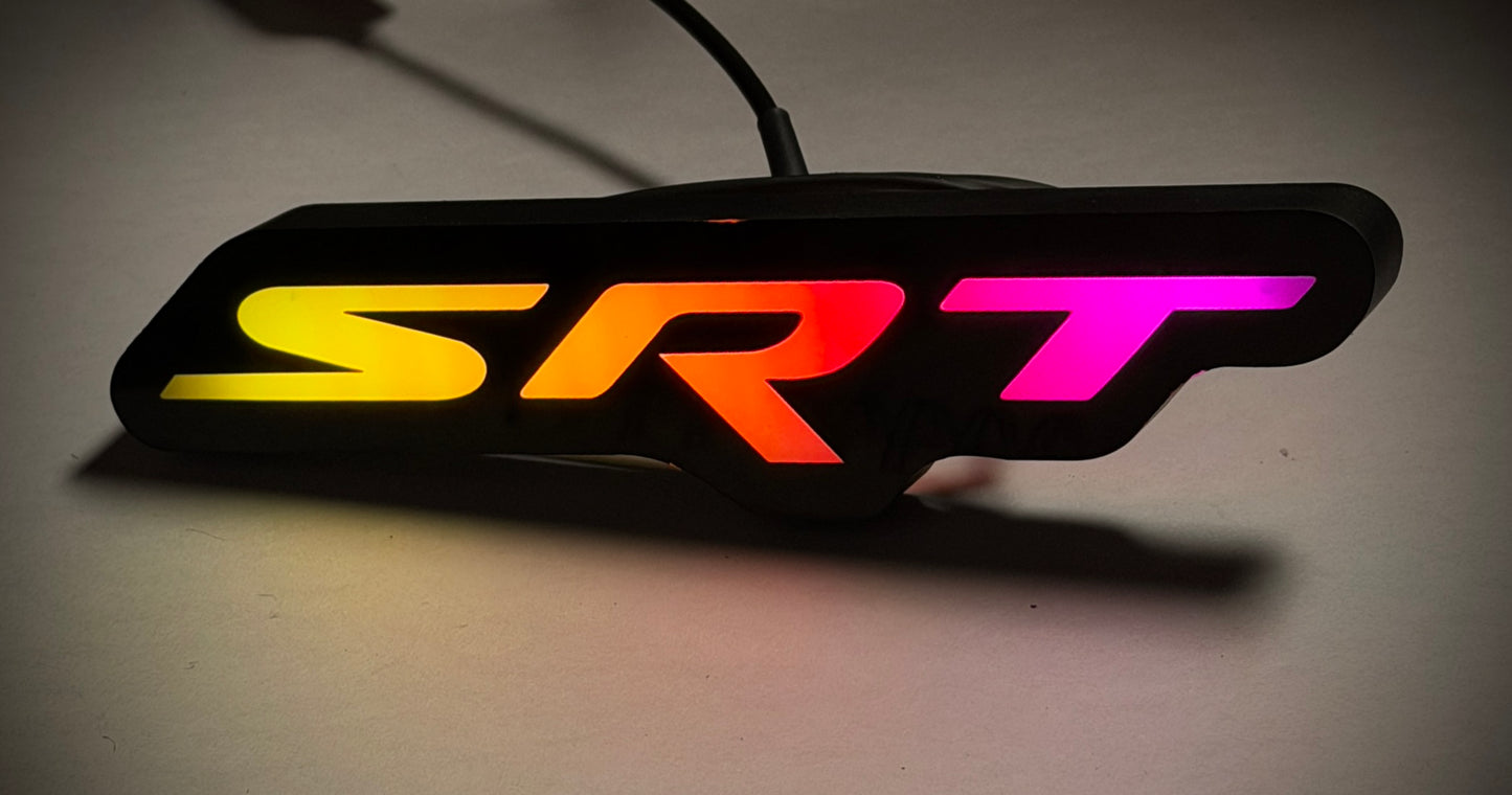 TuneAgent Flow LED RGB "SRT" Emblem