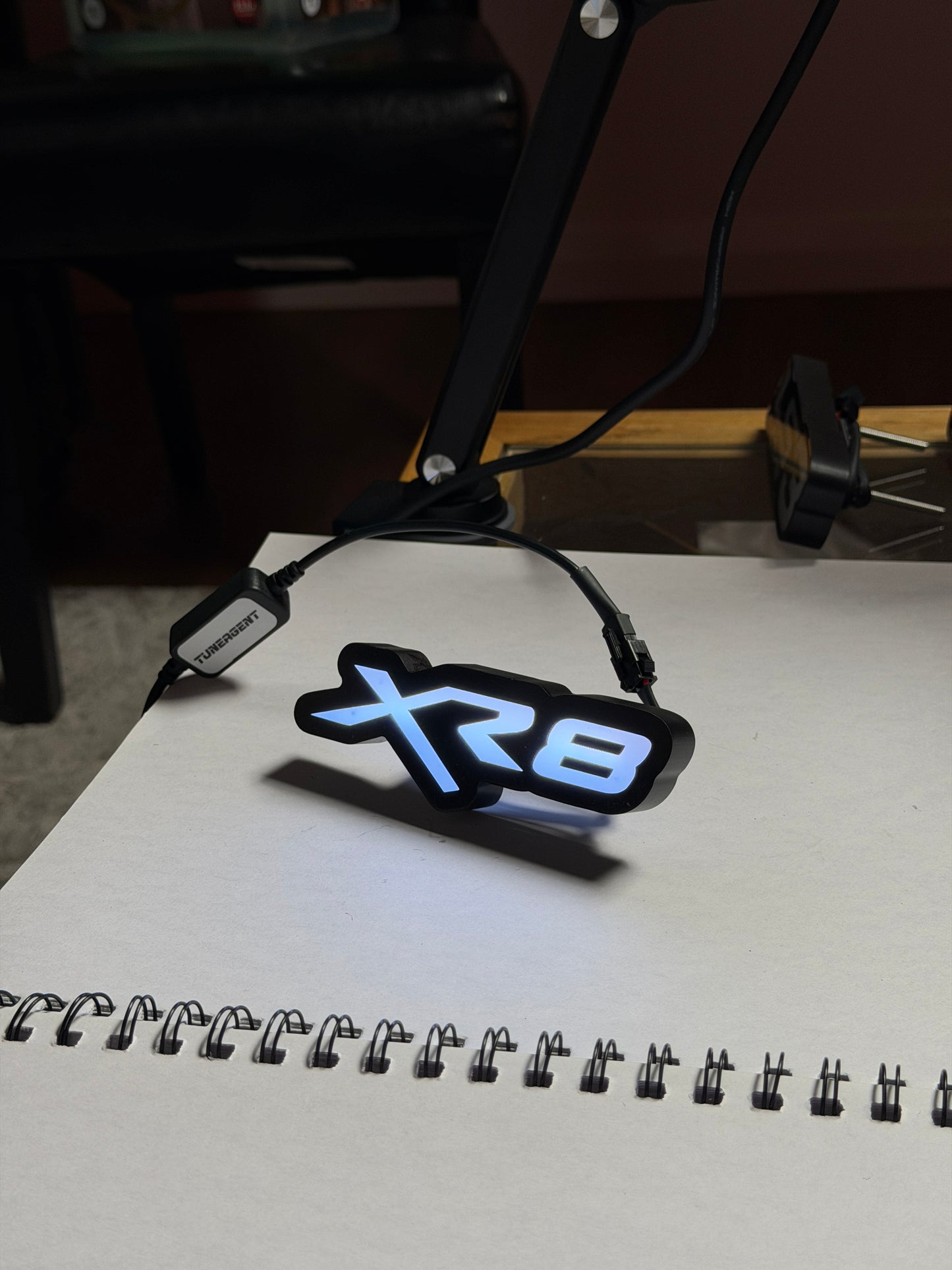 TuneAgent Flow LED RGB "XR8" Emblem