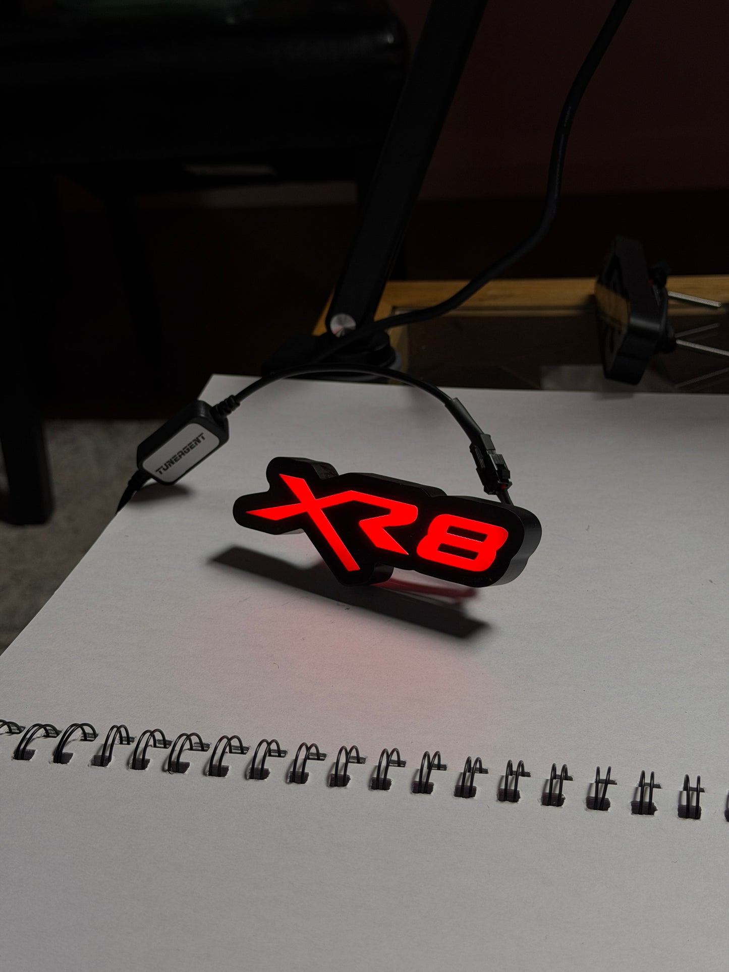 TuneAgent Flow LED RGB "XR8" Emblem