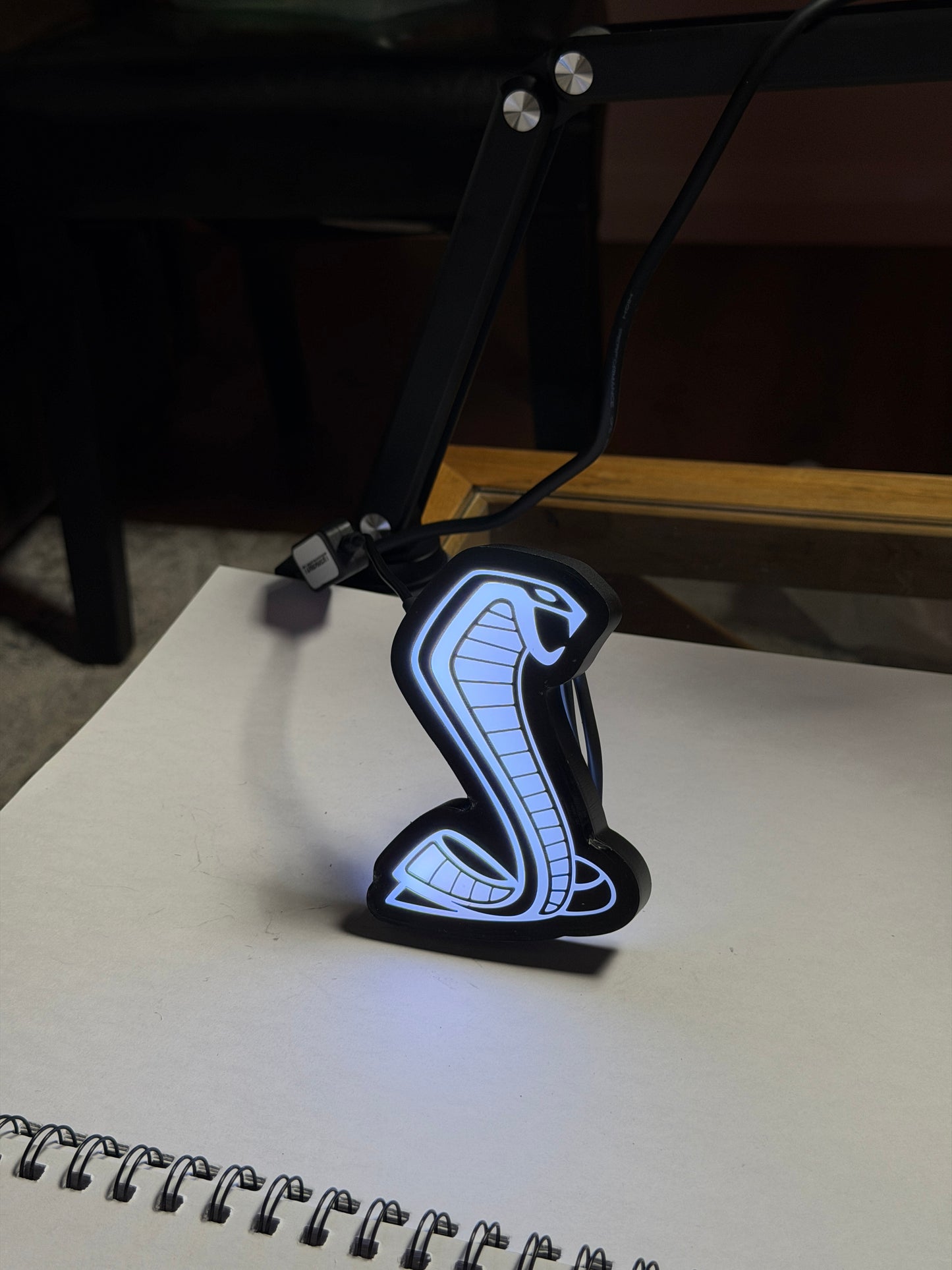 TuneAgent Flow LED RGB "Shelby" Emblem