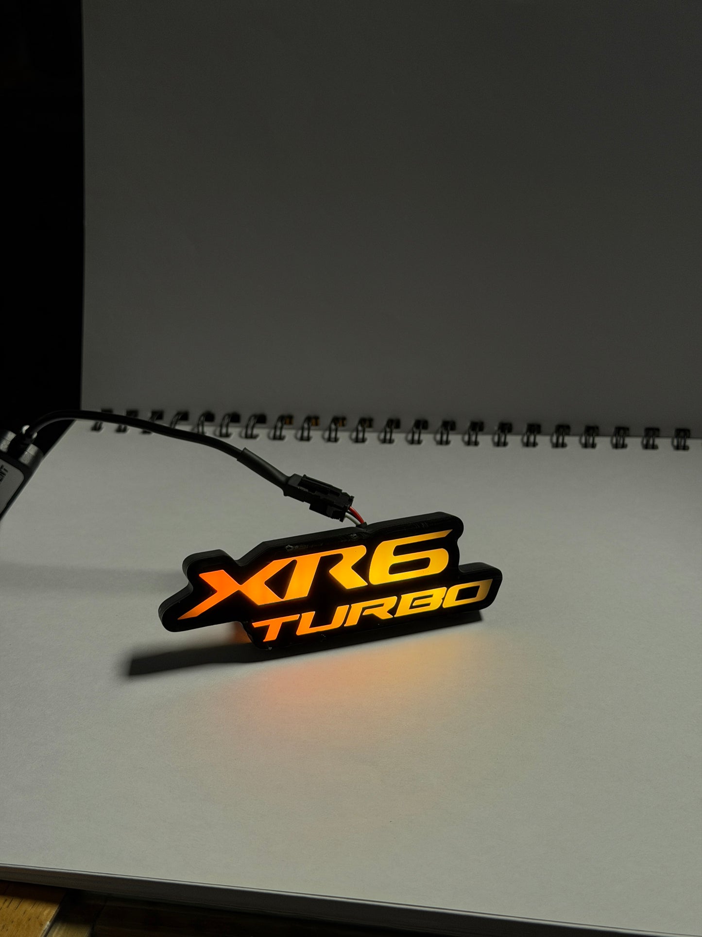 TuneAgent Flow LED RGB "XR6 Turbo" Emblem