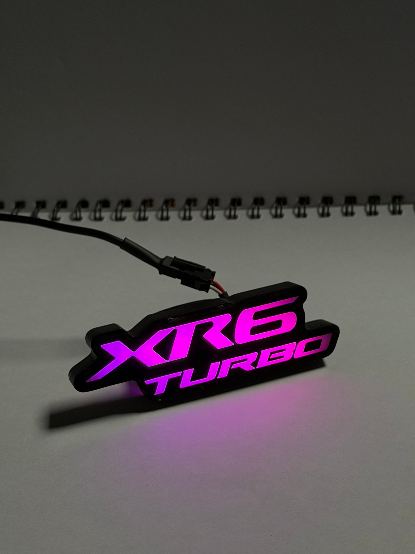 TuneAgent Flow LED RGB "XR6 Turbo" Emblem
