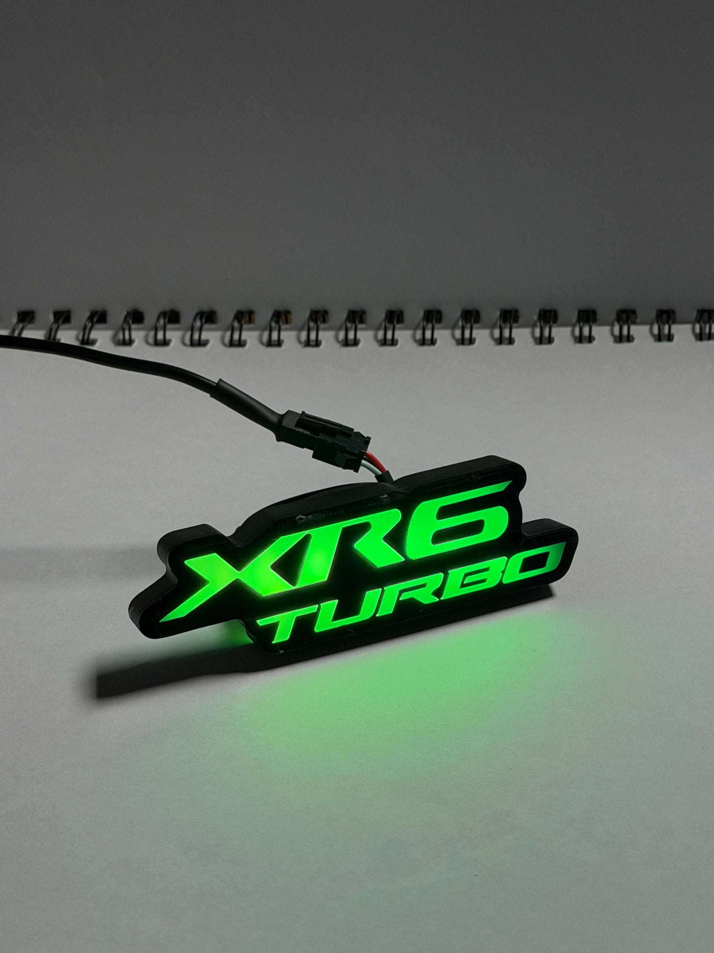 TuneAgent Flow LED RGB "XR6 Turbo" Emblem