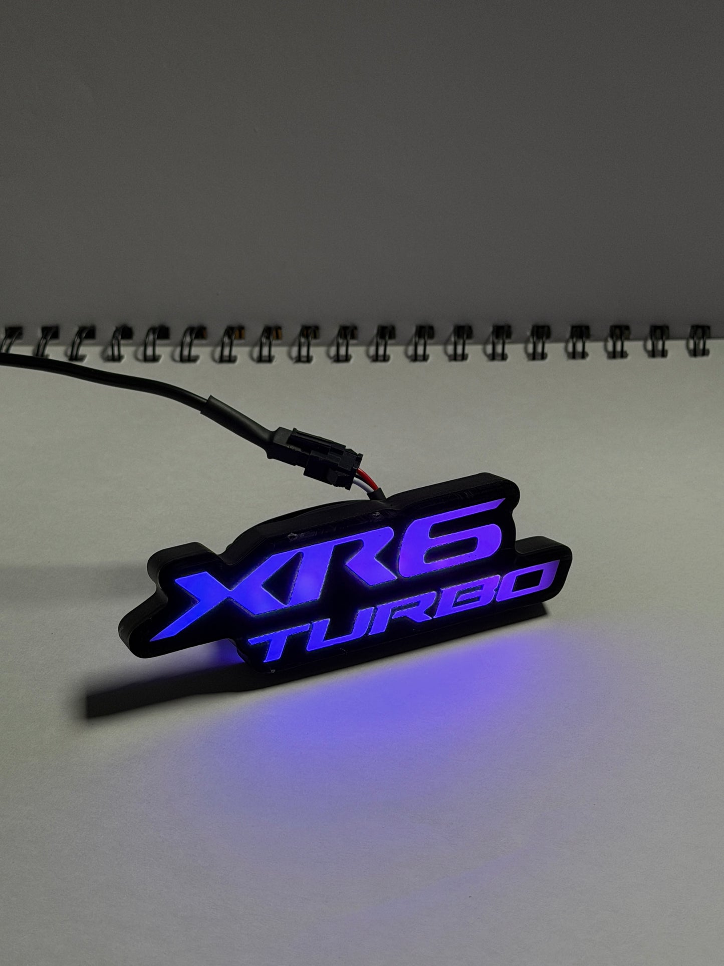TuneAgent Flow LED RGB "XR6 Turbo" Emblem