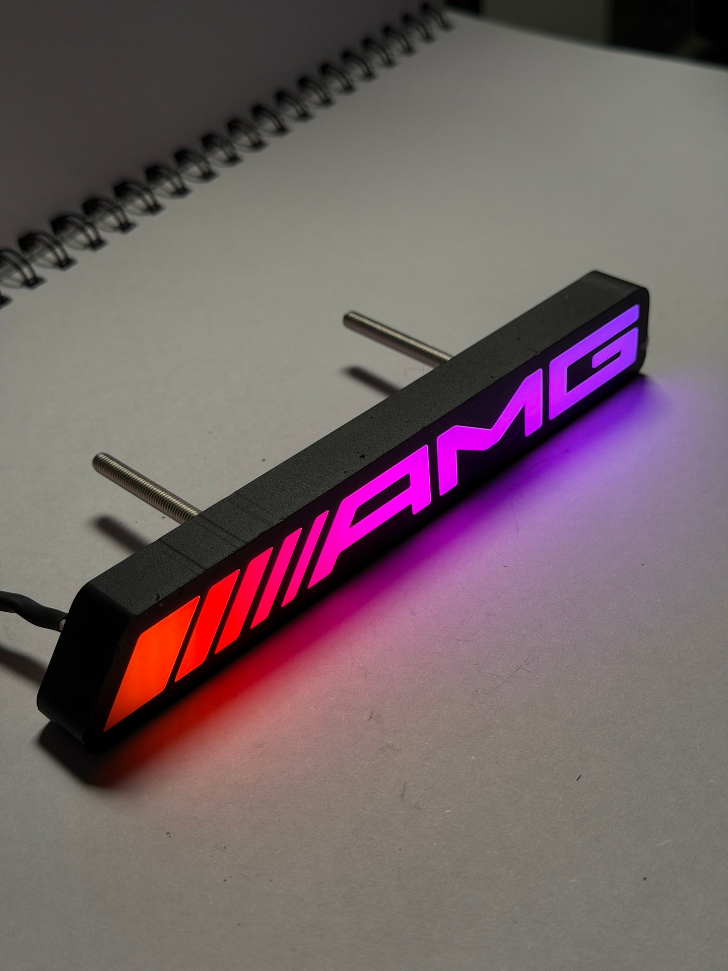 TuneAgent Flow LED RGB "AMG" Emblem