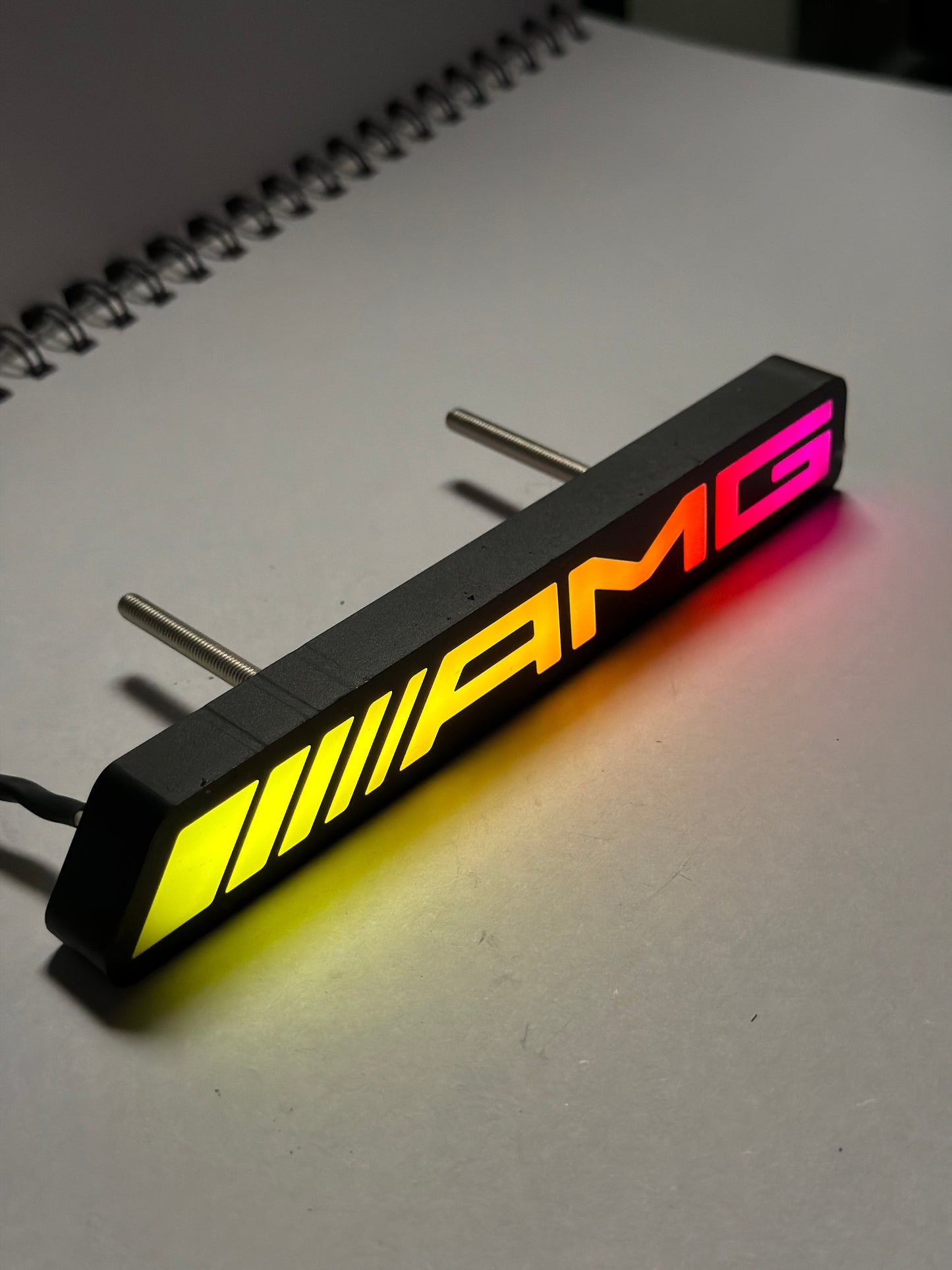 TuneAgent Flow LED RGB "AMG" Emblem