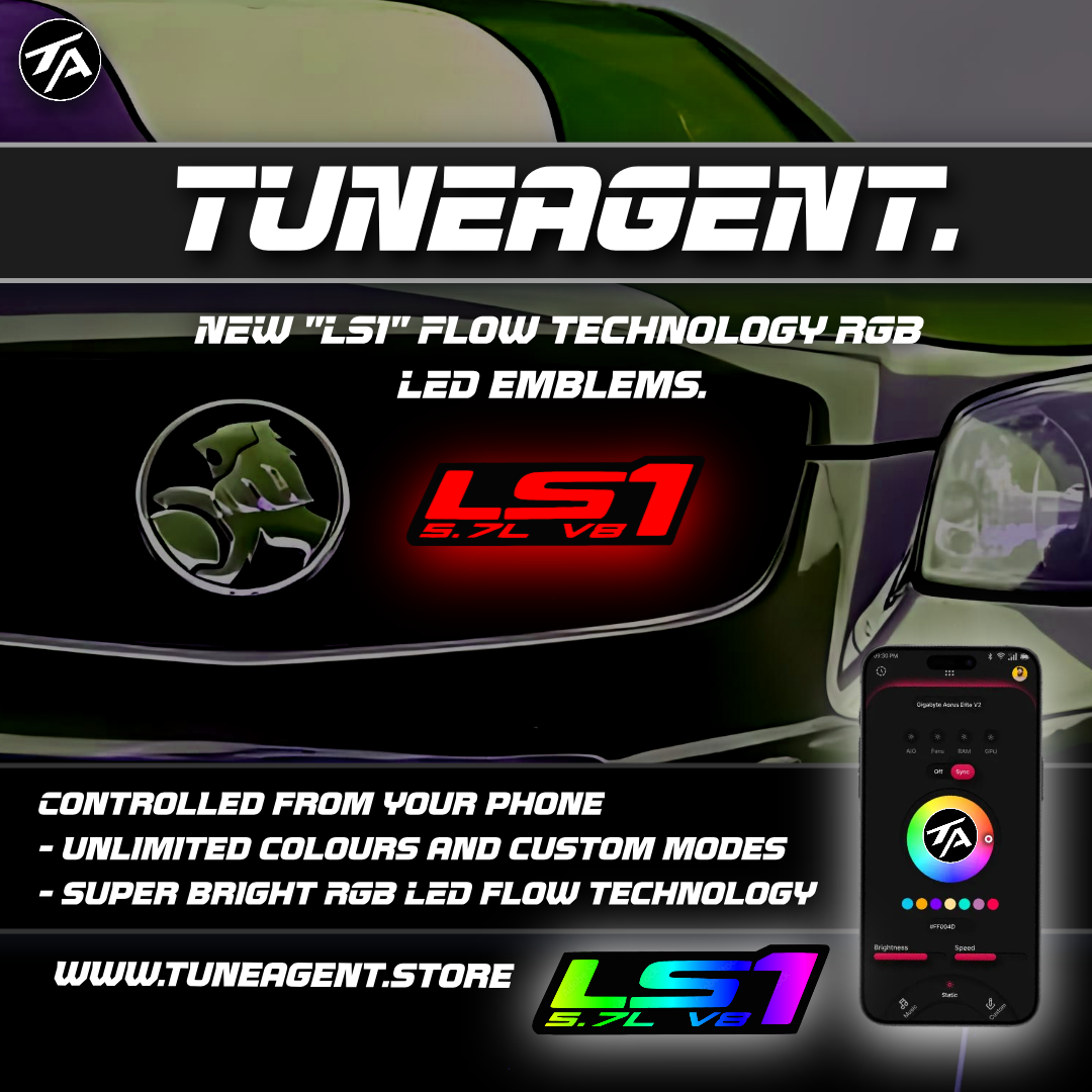TuneAgent Flow LED RGB "LS1" Emblem