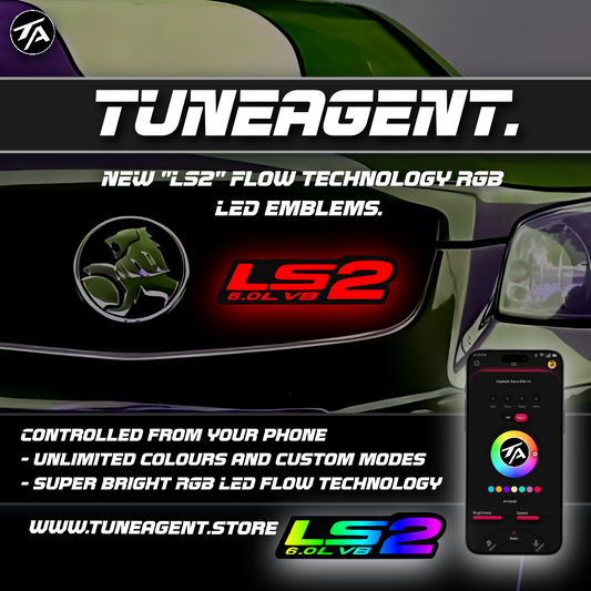 TuneAgent Flow LED RGB "LS2" Emblem