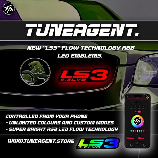 TuneAgent Flow LED RGB "LS3" Emblem