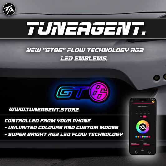 TuneAgent Flow LED RGB "GT86" Emblem